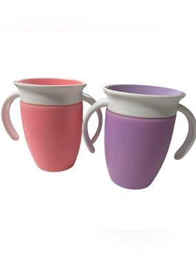 Munchkin 2-Pack Miracle® 360° Trainer Cups - Washed Only Unused